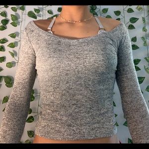 Hollister longsleeve V-neck